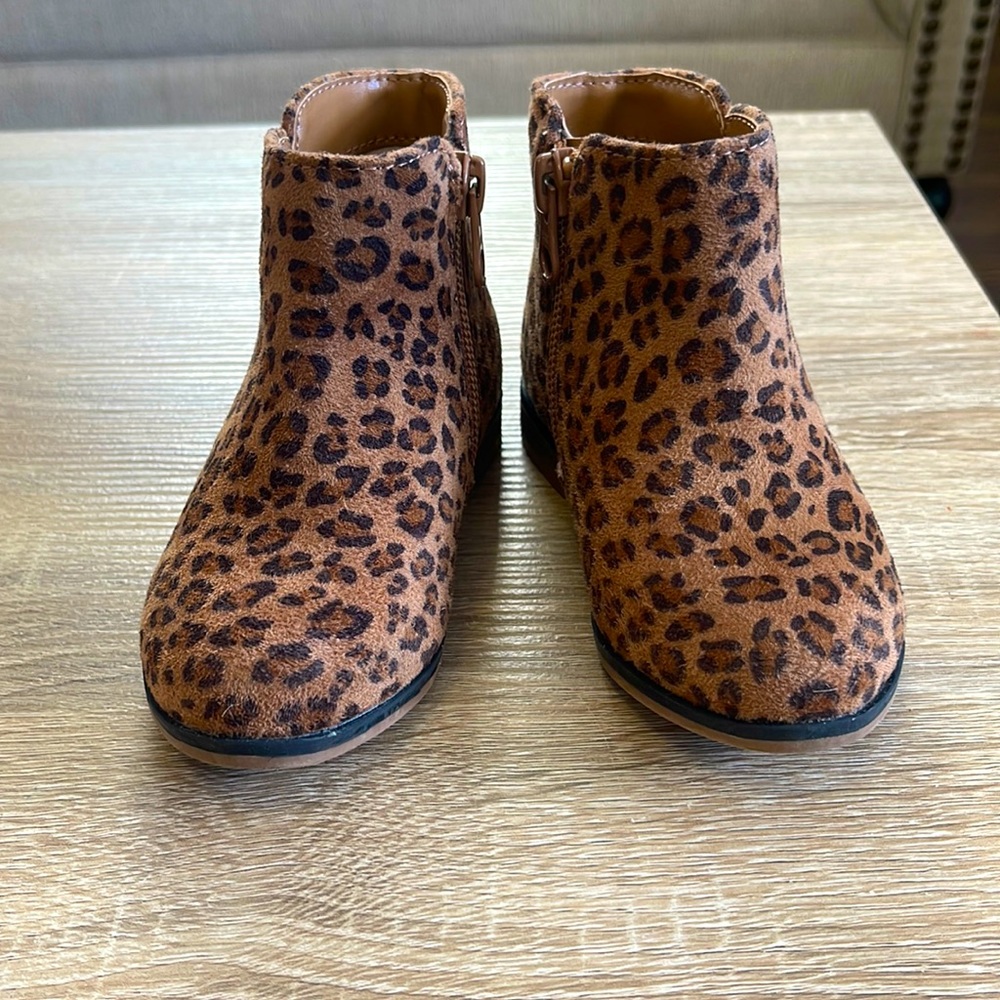 Cat & Jack Girls Leopard Bootie
